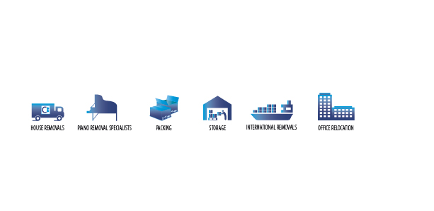Colin Batt Removals Logos