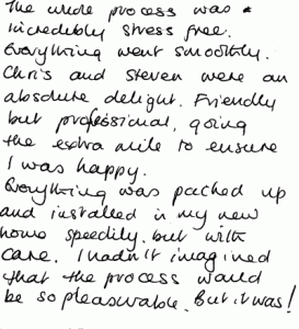 Whitstable house removal feedback