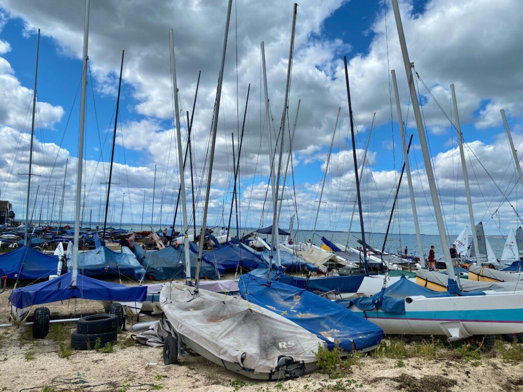 Whitstable beaches and boats, Kent - it's a seaside destination among the best places to live in Kent in 2025.